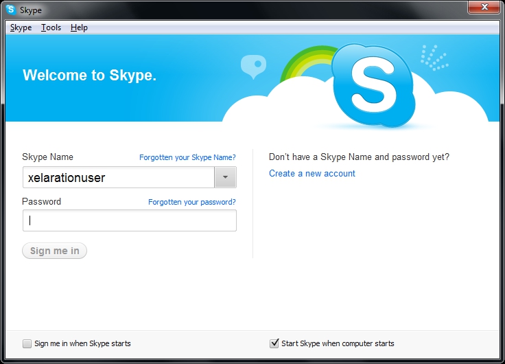 Find my skype name