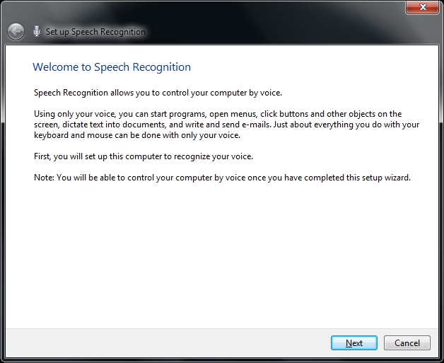 Welcome to Speech Recognition