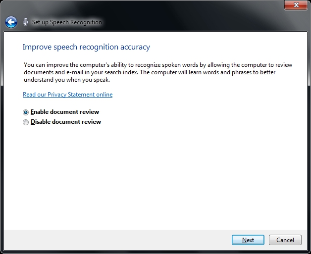 Speech Recognition Accuracy Improvement